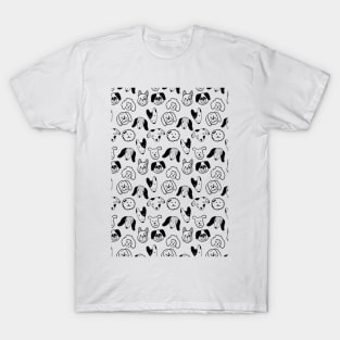 Cute dog drawings T-Shirt